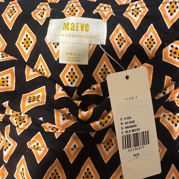 NWT Anthropologie Maeve patterned maxi skirt - Picture 6 of 6